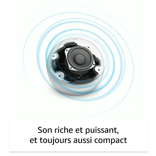 Haut-parleur compact avec son riche et puissant